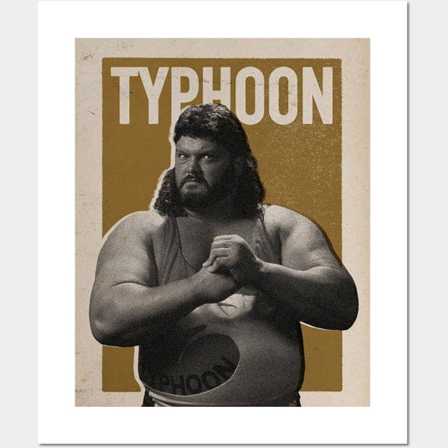 Typhoon Vintage Wall Art by nasib